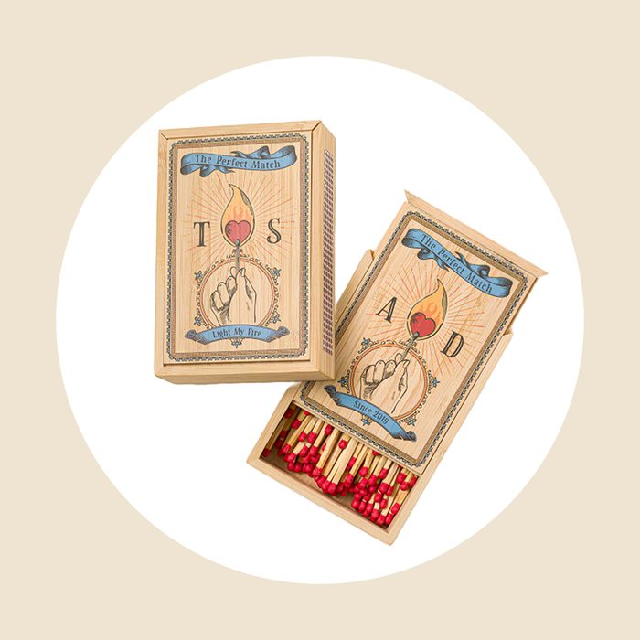 The Perfect Match Personalized Wood Matchbox Via Uncommongoods.com