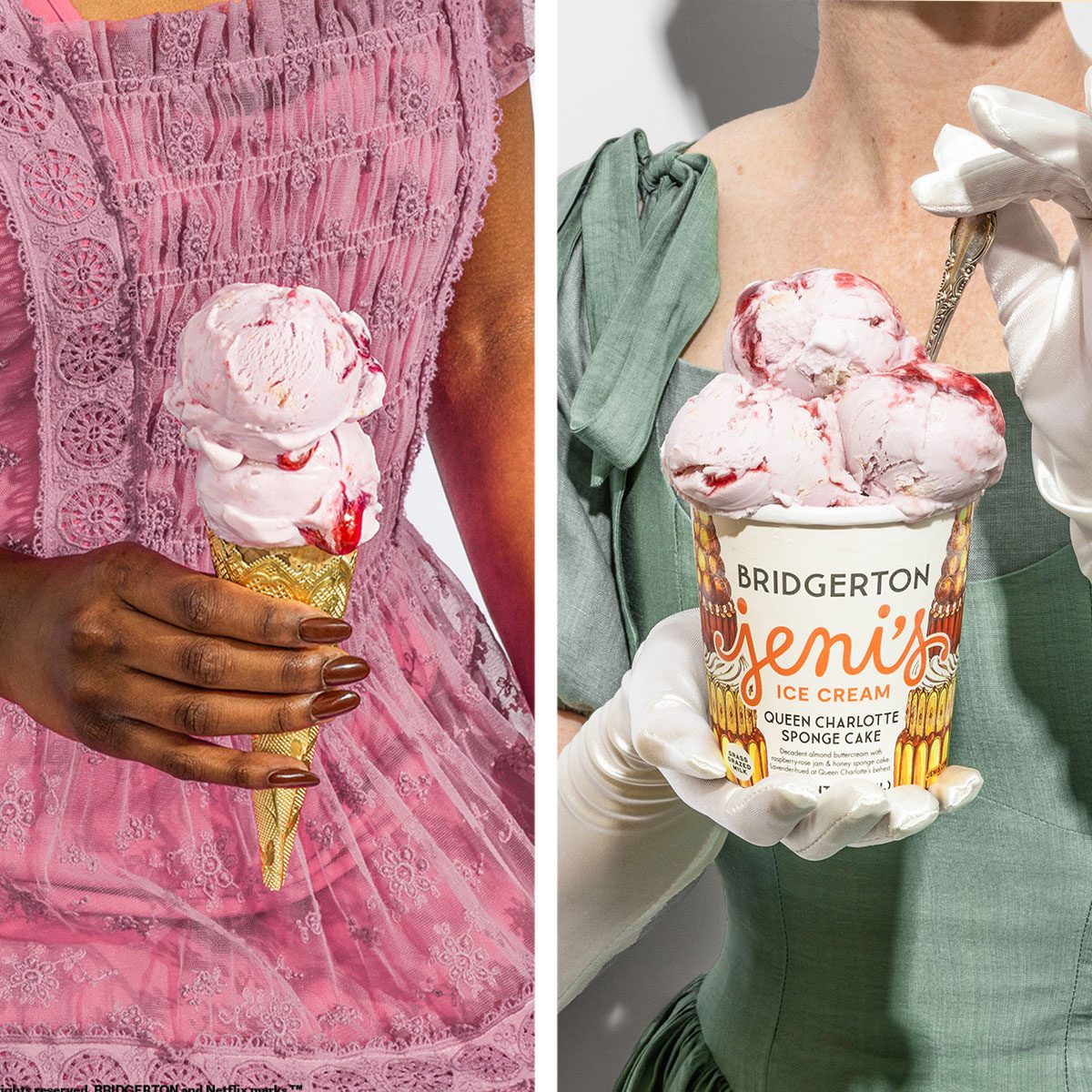 This Is How Jeni’s Created Its New ‘Bridgerton’ Ice Cream Flavors
