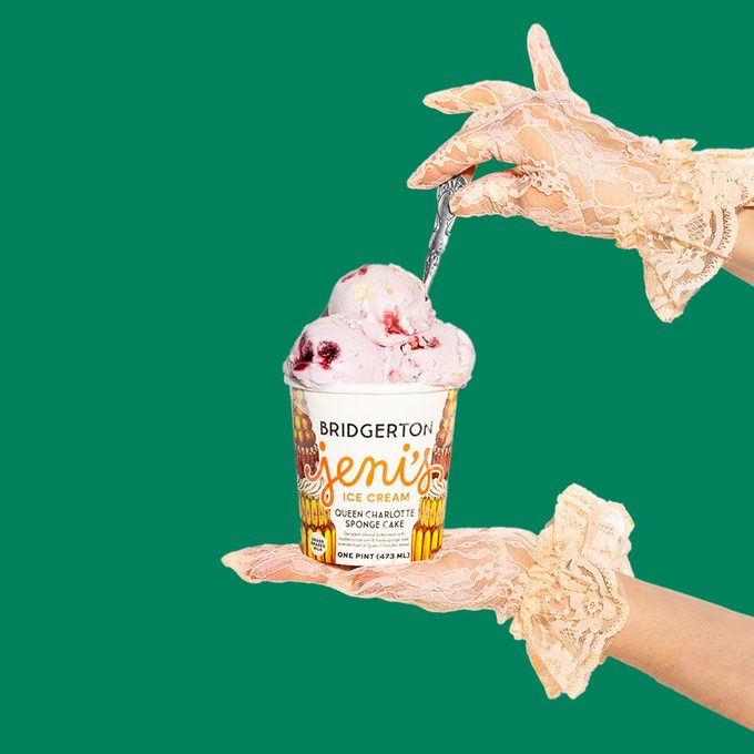 Charlotte Sponge Cake Volcano Pint