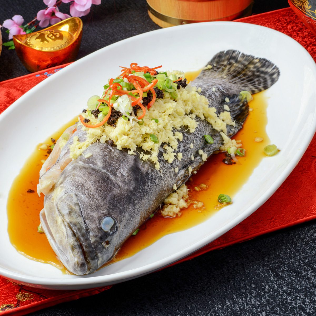 Steamed Fish