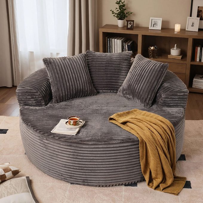 Ovios 59 In O Shape Modular Couch