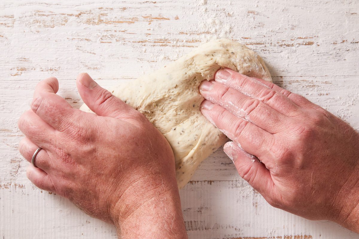 kneading dough