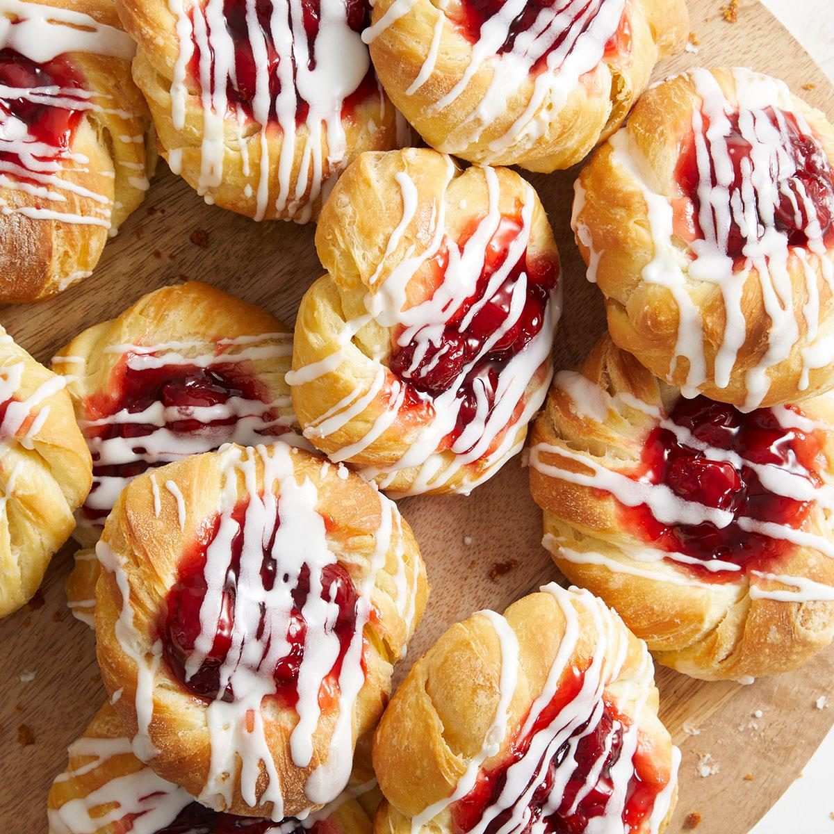 Homemade Cherry Danishes