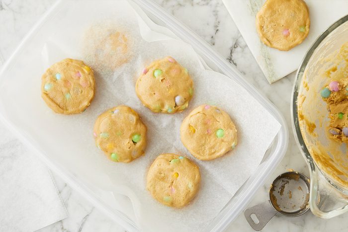 Place in an airtight container, separating layers with waxed paper or parchment; refrigerate, covered, overnight.