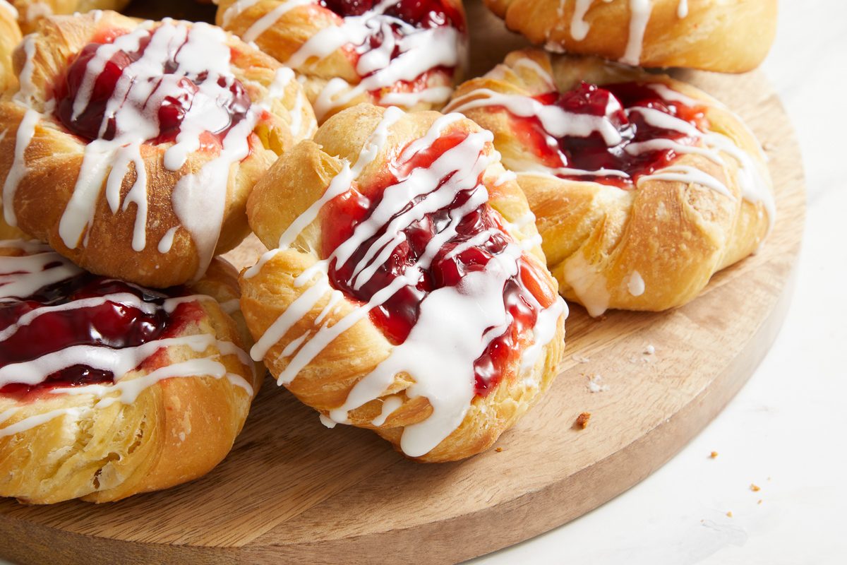 Homemade Cherry Danishes