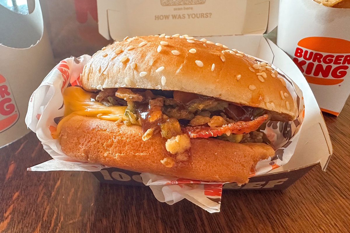 I Tried Burger King's New Maple Bourbon Bbq Whopper