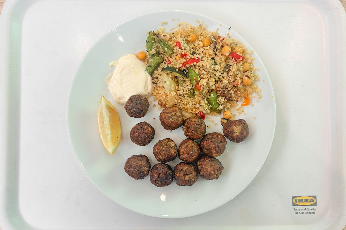 I Tried The New Falafel Balls At Ikea