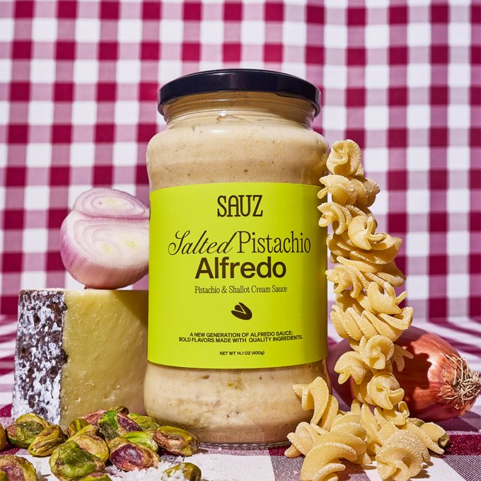 Salted Pistachio Alfredo Via Getsauz.com